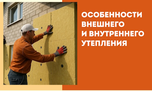 Какие особенности внешнего и внутреннего утепления в Мариинске