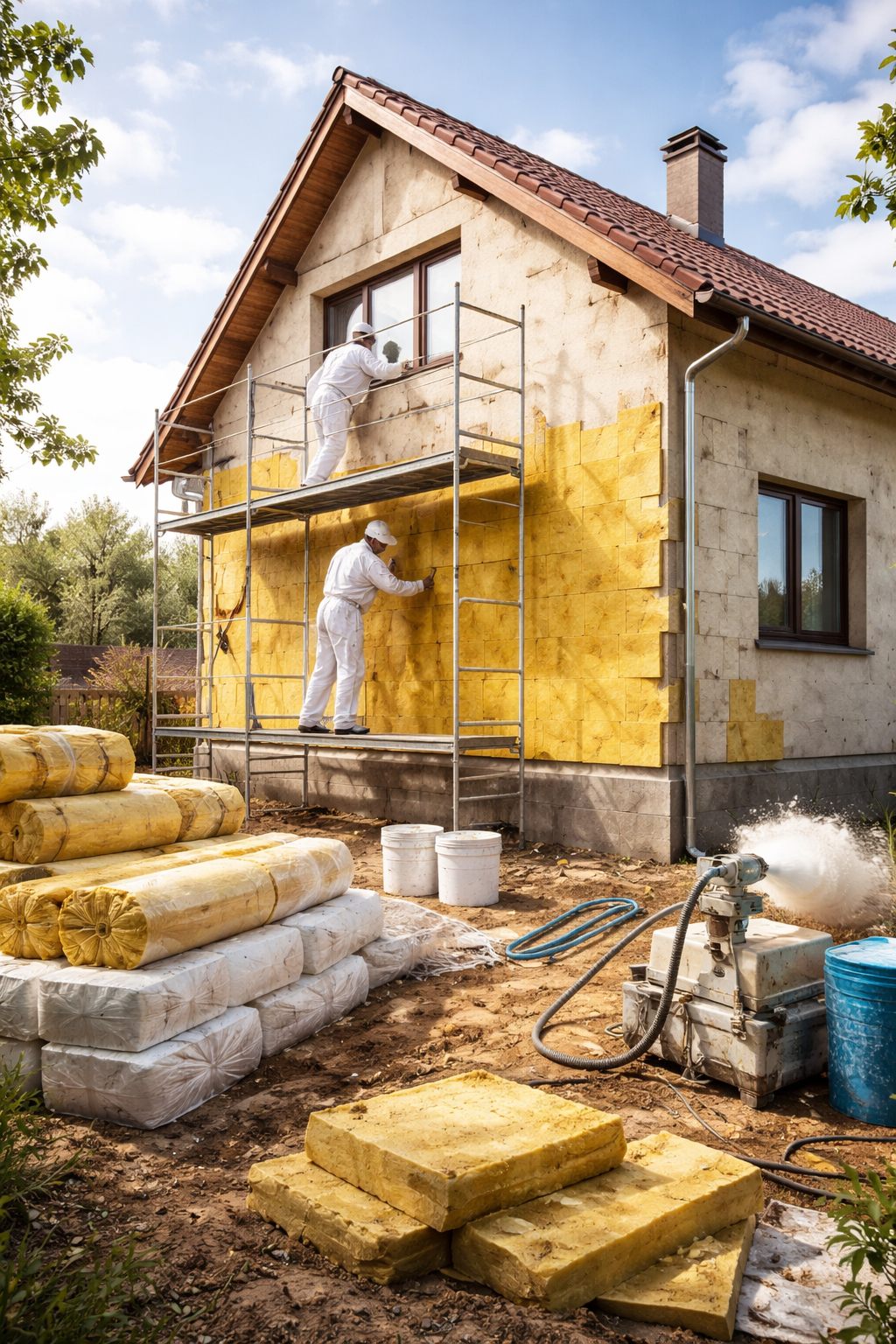 Профессиональное утепление домов в Мариинске — тепло, надежность, экономия