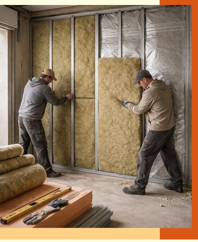 Утепление гаража изнутри в Мариинске от 7649 руб/м2 — работы и цена | ТепломастерМрн