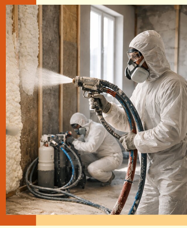 Пенополиуретан напыление для утепления зданий в Мариинске