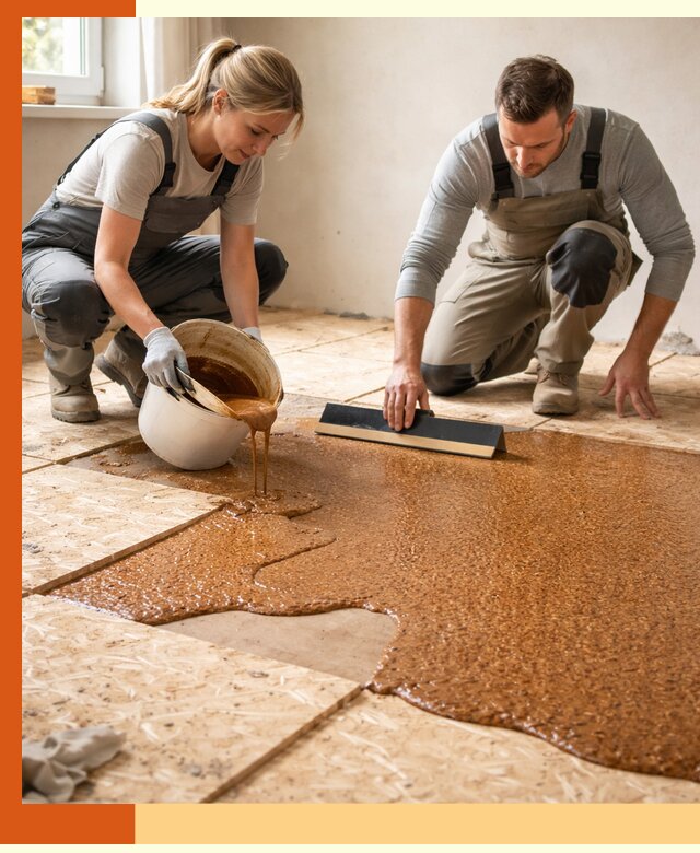 Утепление пола жидкой пробкой в Мариинске для квартир и домов